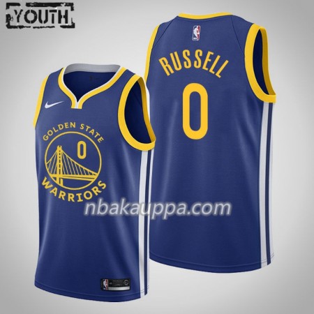 Golden State Warriors D'Angelo Russell 0 Nike 2019-2020 Icon Edition Pelipaidat Swingman - Lasten